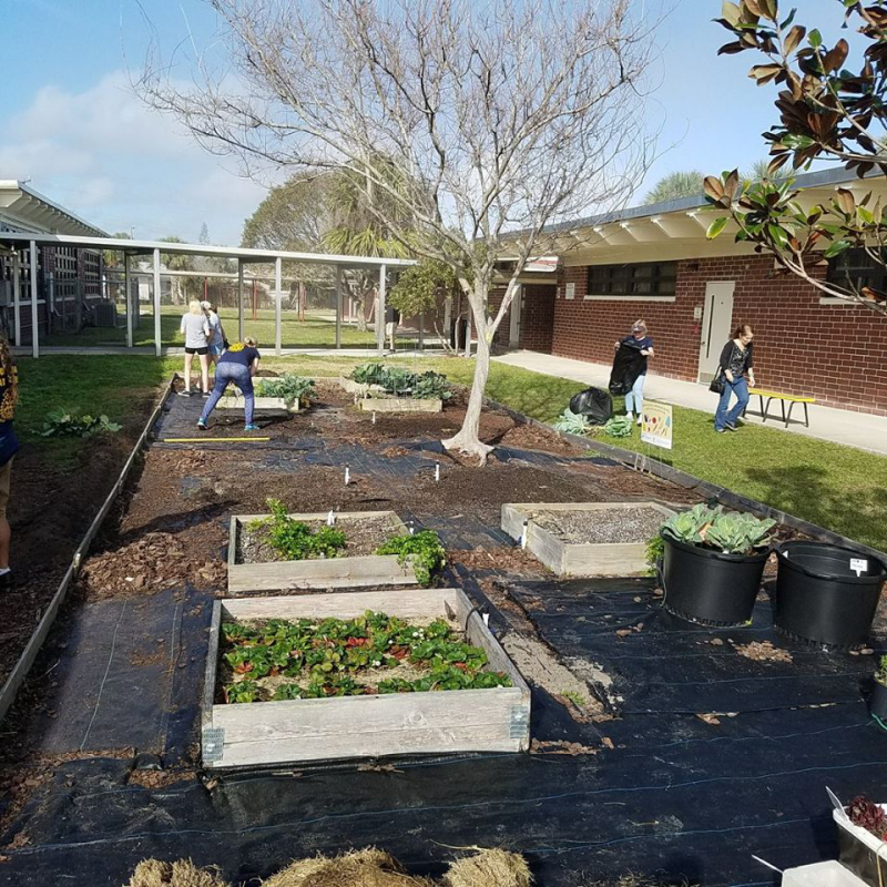 2018 February Service Project - Osceola Elementary School